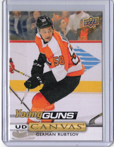 GERMAN RUBTSOV 19/20 Upper Deck UD Canvas Young Guns YG Rookie #C221